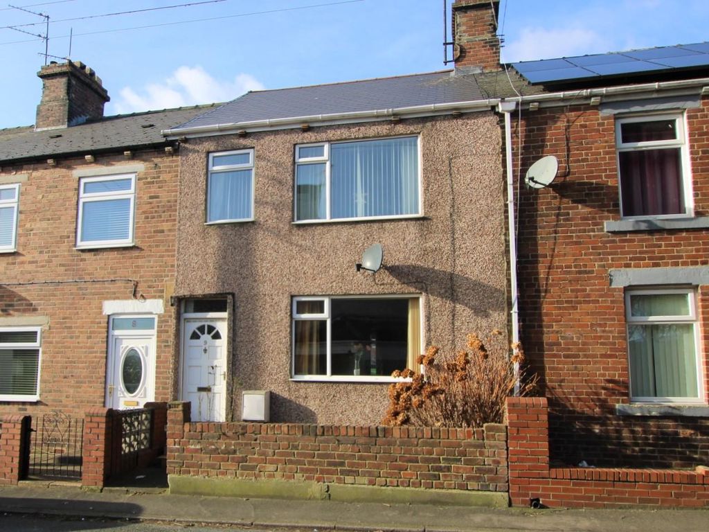 3 bed terraced house for sale in Hall Terrace, Willington, Crook DL15, £65,000