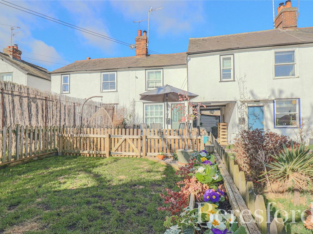 2 bed terraced house for sale in The Downs, Dunmow CM6, £325,000