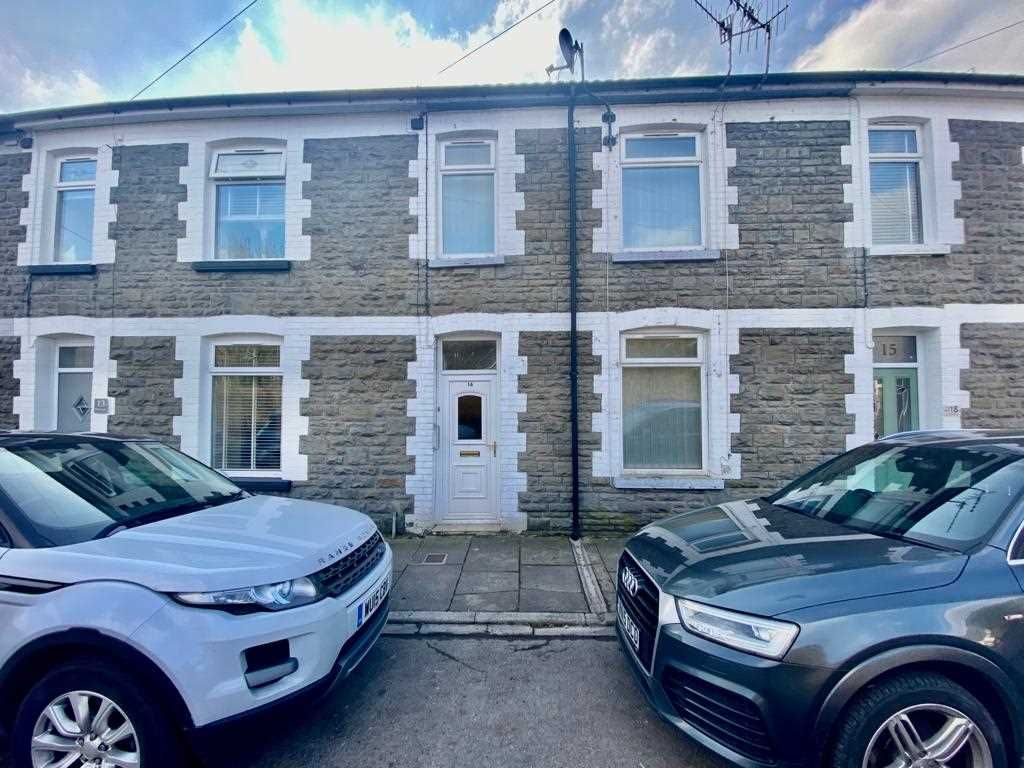 3 bed terraced house for sale in Barry Road, Pontypridd CF37, £110,000