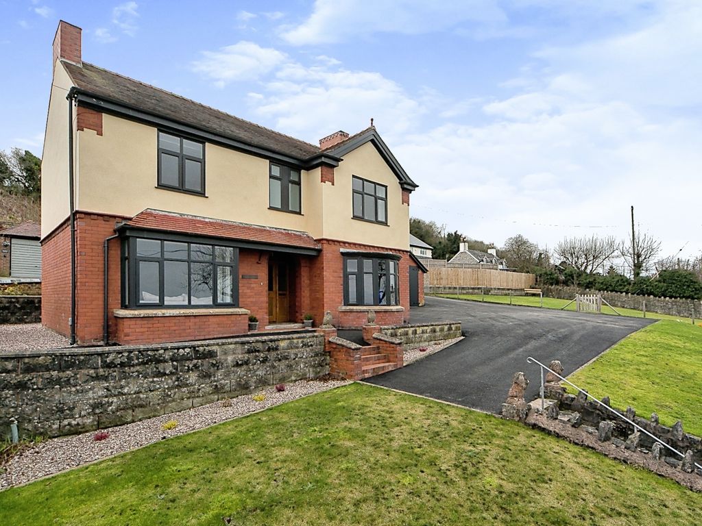 4 bed detached house for sale in Holywell, Flintshire CH8, £335,000