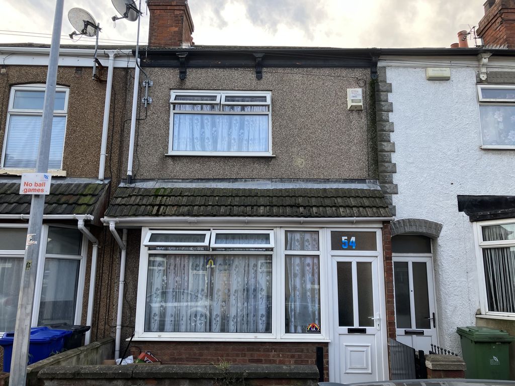3 bed terraced house for sale in Sidney Street, Cleethorpes DN35, £69,950