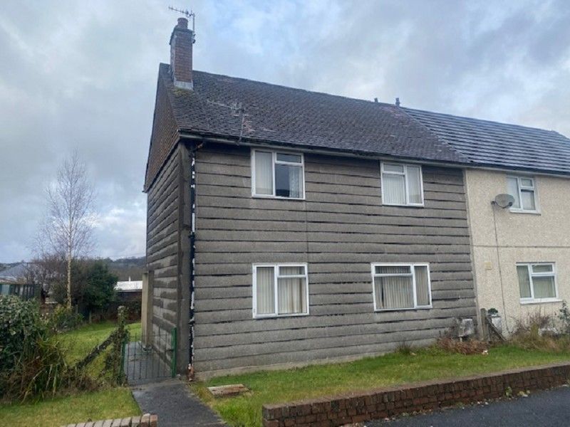3 bed semi-detached house for sale in Min Y Rhos, Ystradgynlais, Swansea. SA9, £80,000