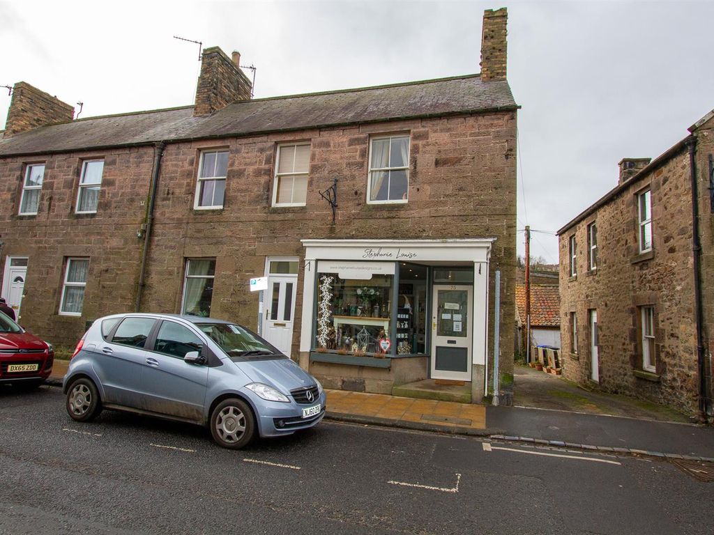2 bed end terrace house for sale in High Street, Wooler NE71, £180,000