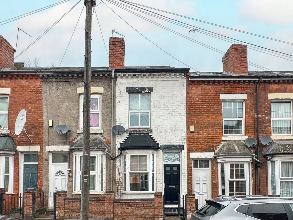 2 bed terraced house for sale in Summerfield Crescent, Edgbaston, Birmingham B16, £145,000