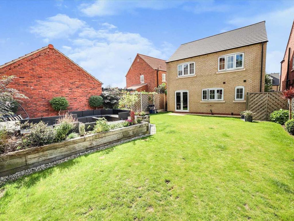 4 bed detached house for sale in Rutland Avenue, Waddington, Lincoln LN5, £325,000