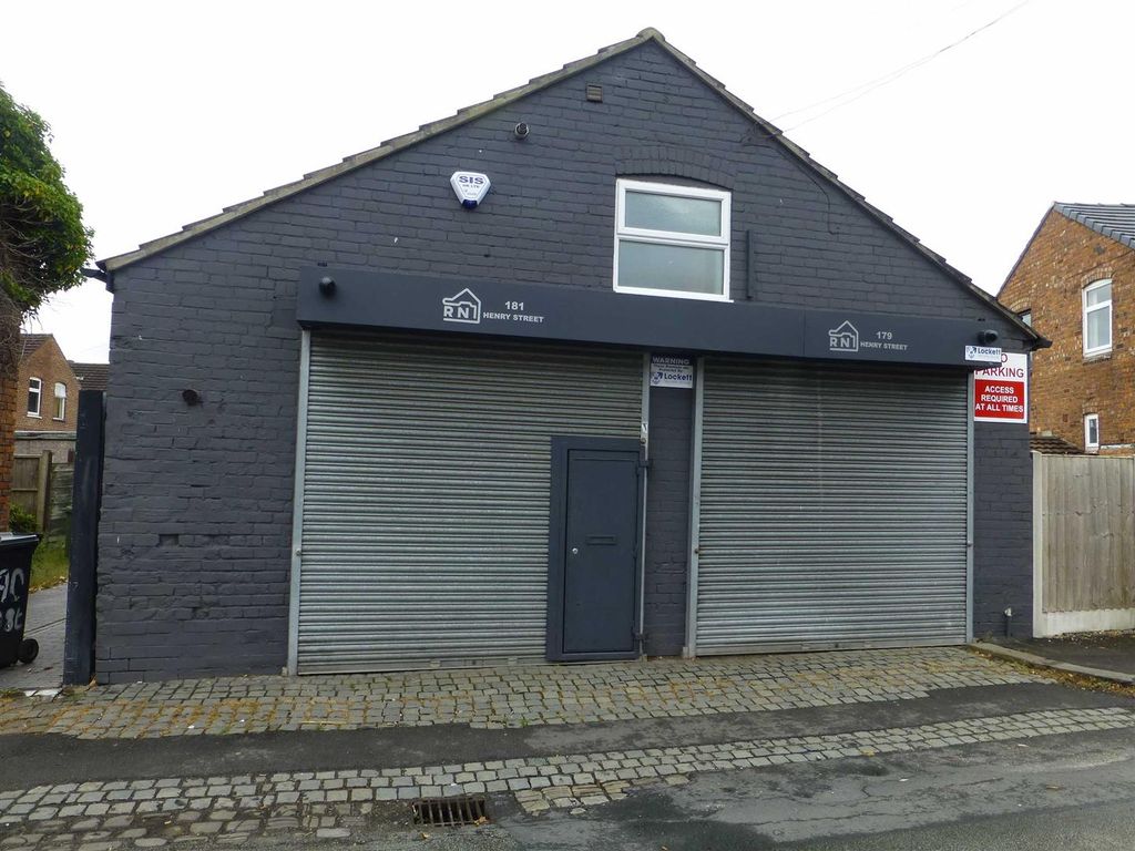 Commercial property for sale in Henry Street, Crewe CW1, £115,000