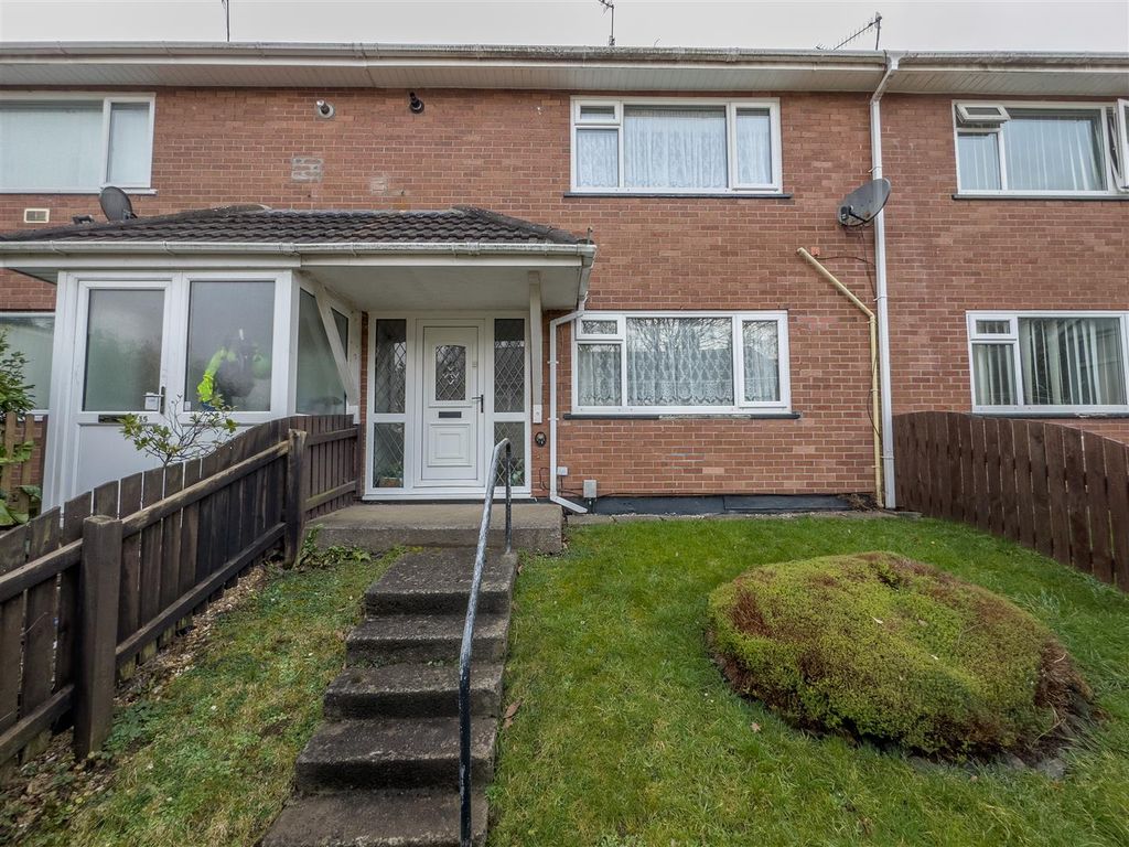 2 bed terraced house for sale in Canberra Close, Greenmeadow, Cwmbran NP44, £135,000