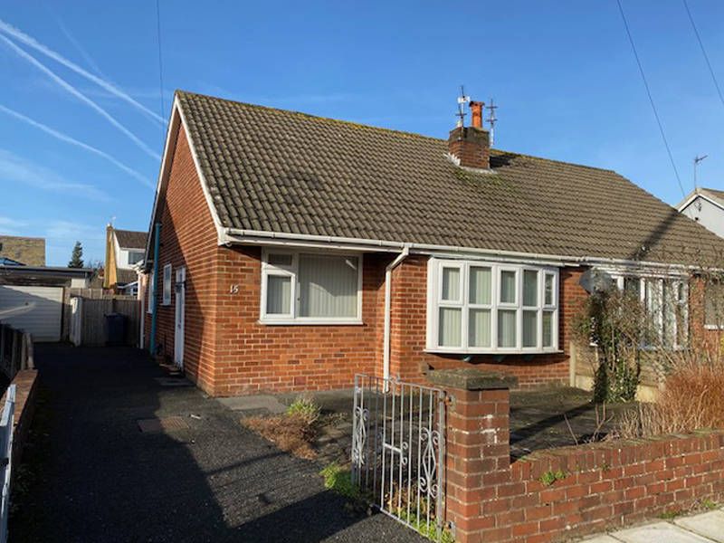2 bed semi-detached bungalow for sale in Colesville Avenue, Thornton-Cleveleys FY5, £120,000