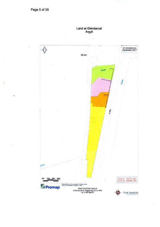 Land for sale in Glendaruel, Colintraive PA22, £150,000