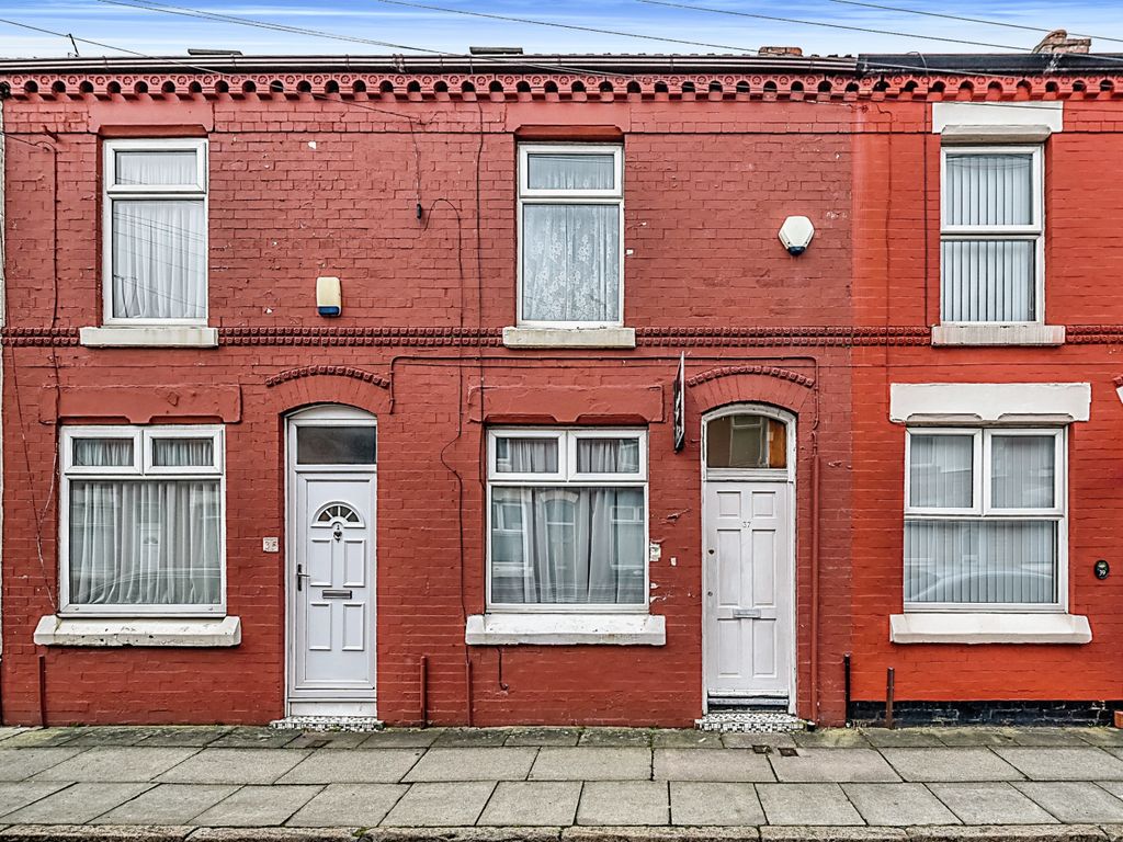 2 bed terraced house for sale in Herrick Street, Liverpool, Merseyside L13, £90,000