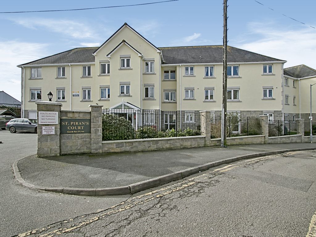 1 bed flat for sale in St. Pirans Court, Camborne, Cornwall TR14, £100,000