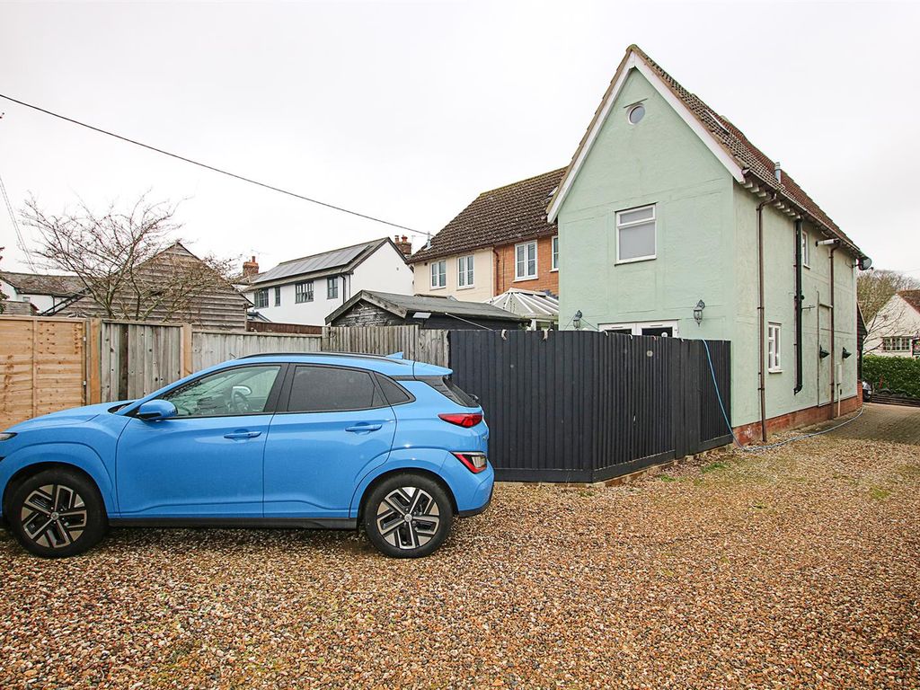 3 bed terraced house for sale in North Street, Hundon, Sudbury CO10, £240,000