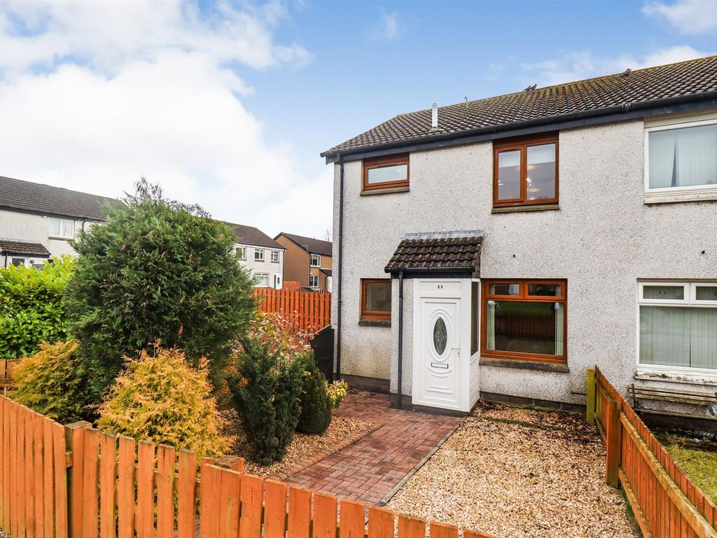 1 bed semi-detached house for sale in Mossbank Crescent, Newarthill, Motherwell ML1, £59,995