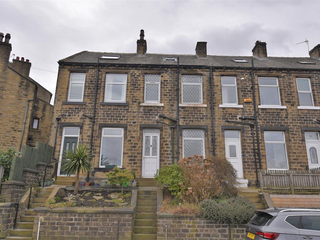 3 bed terraced house for sale in Park Road West, Crosland Moor, Huddersfield HD4, £130,000