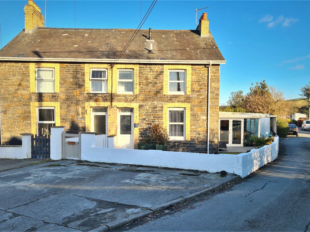 3 bed semi-detached house for sale in Pwllhobi, Llanbadarn Fawr, Aberystwyth SY23, £215,000