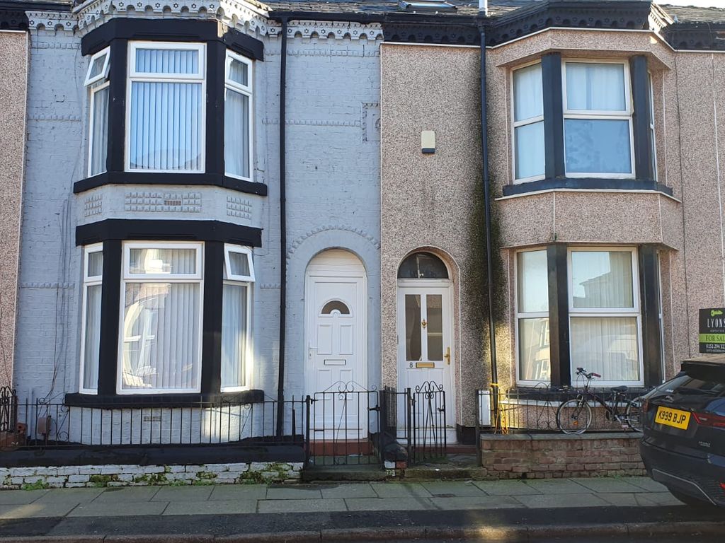 2 bed terraced house for sale in Shelley Street, Bootle L20, £75,000
