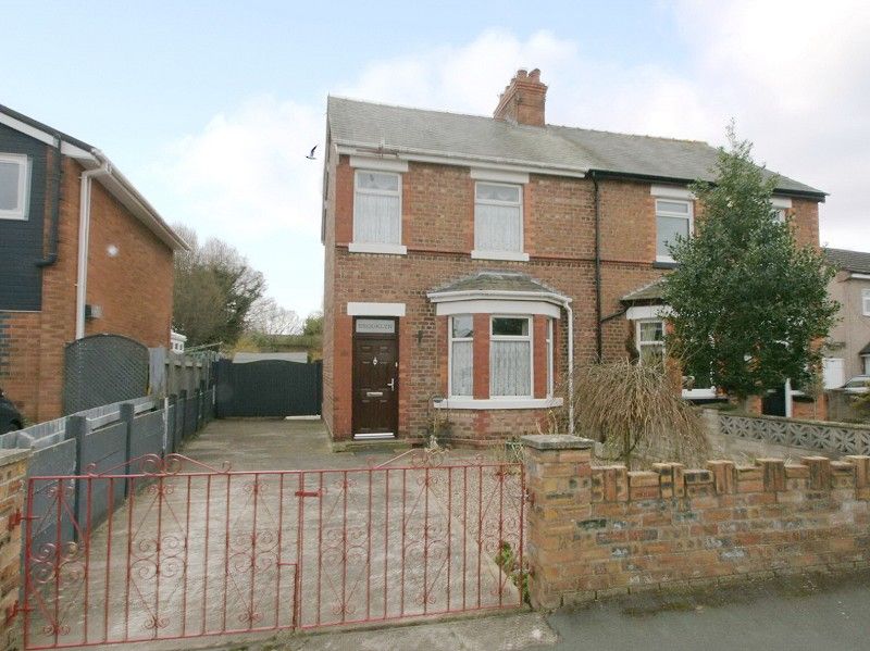 2 bed semi-detached house for sale in Bradwall Close, Whitby, Ellesmere Port, Cheshire. CH65, £165,000