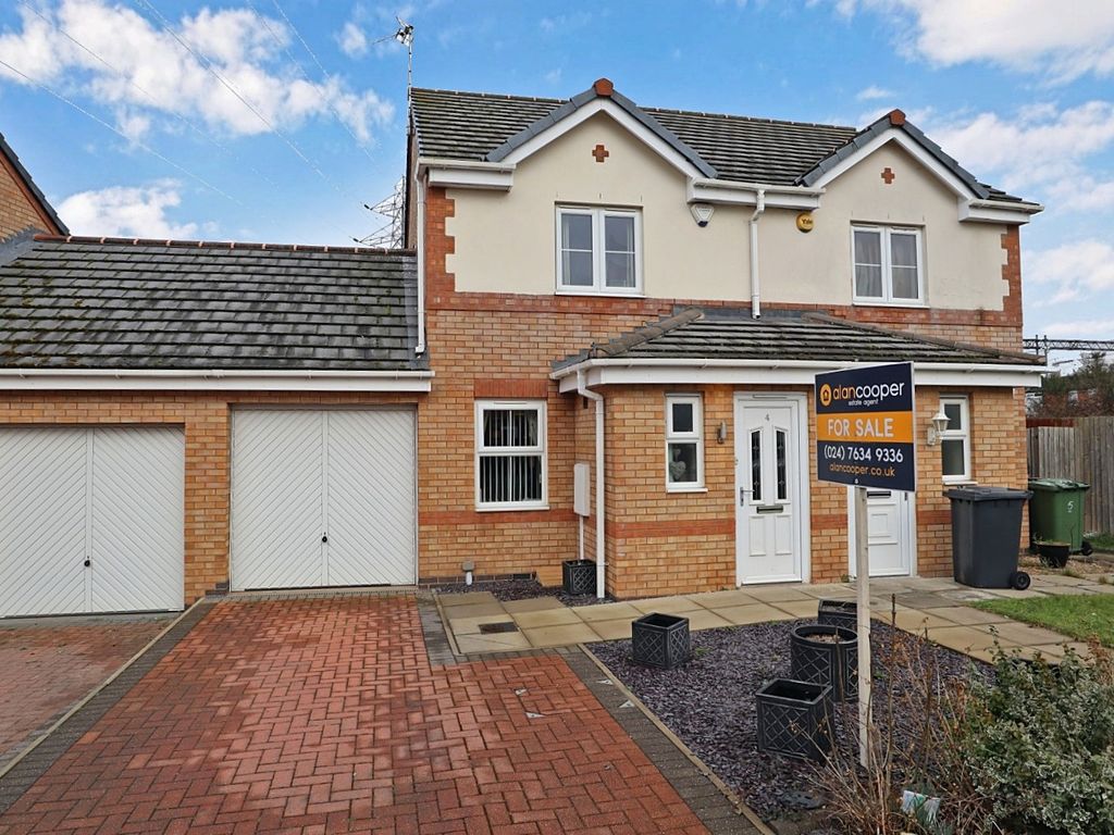 2 bed semi-detached house for sale in Coughton Close, Maple Park, Nuneaton CV11, £210,000