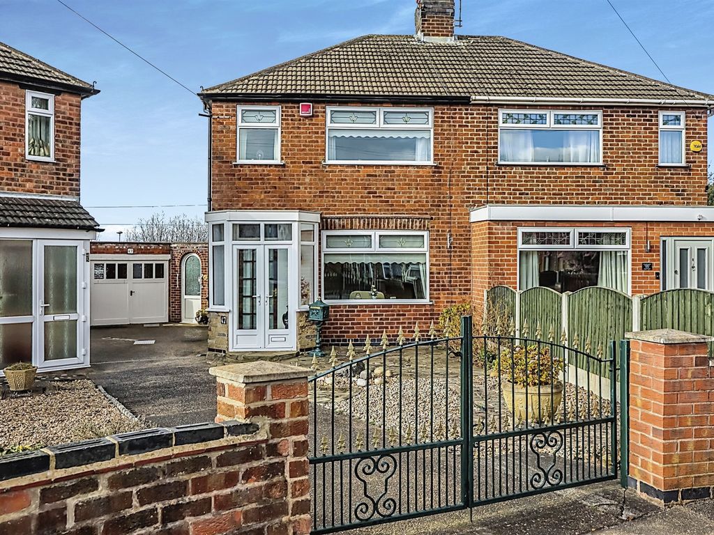 3 bed semi-detached house for sale in Stancliffe Avenue, Bulwell, Nottingham NG6, £200,000