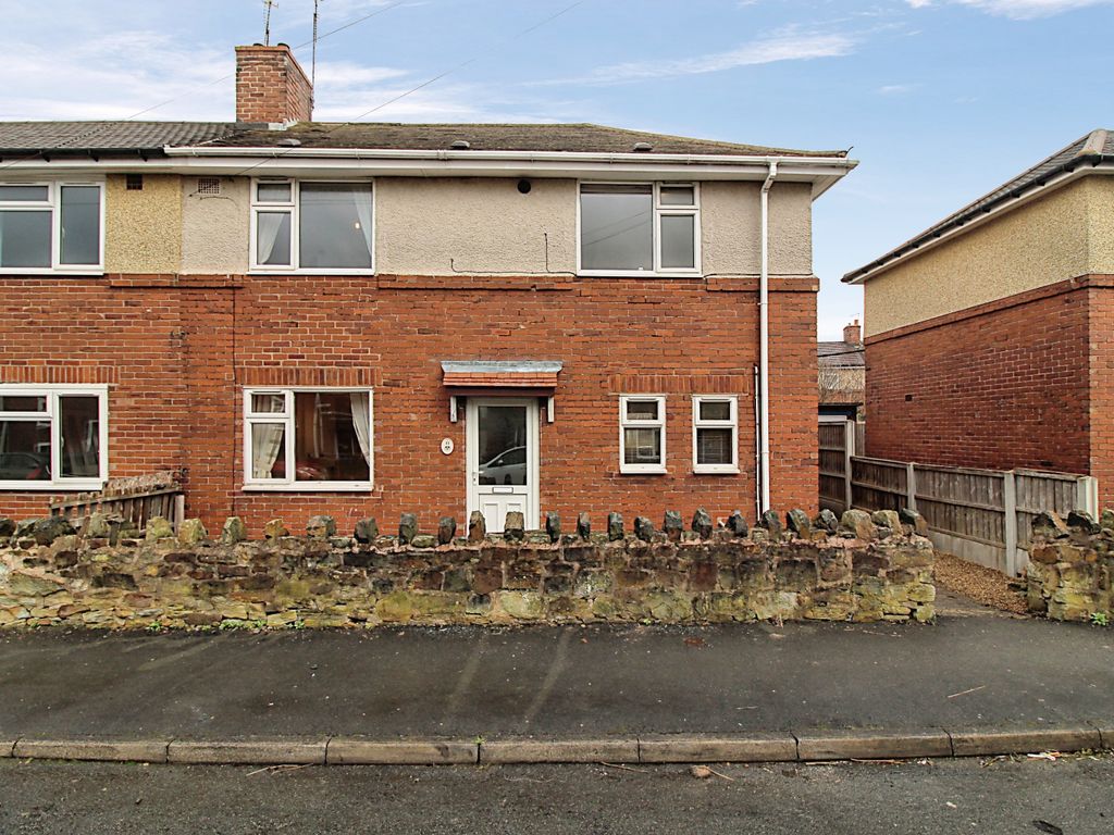 3 bed semi-detached house for sale in Barrow Street, Staveley, Chesterfield S43, £105,000