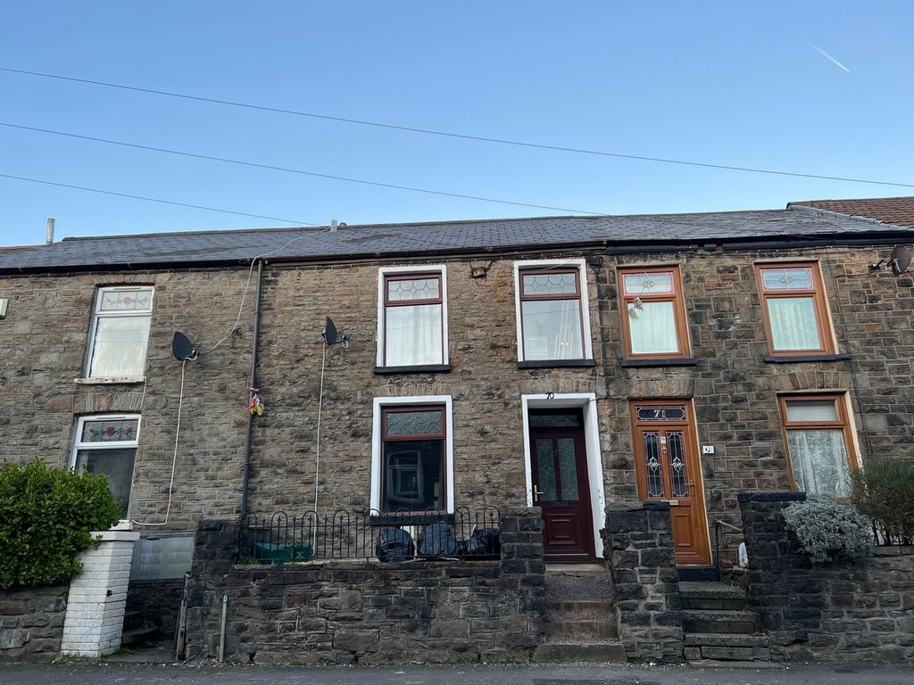 3 bed terraced house for sale in Miskin Road Trealaw -, Tonypandy CF40, £99,950