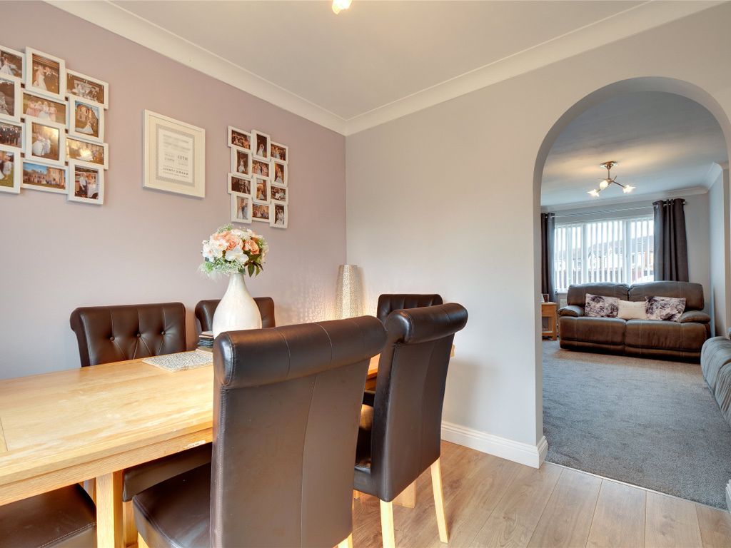 3 bed detached house for sale in The Meadows, Burnopfield NE16, £240,000