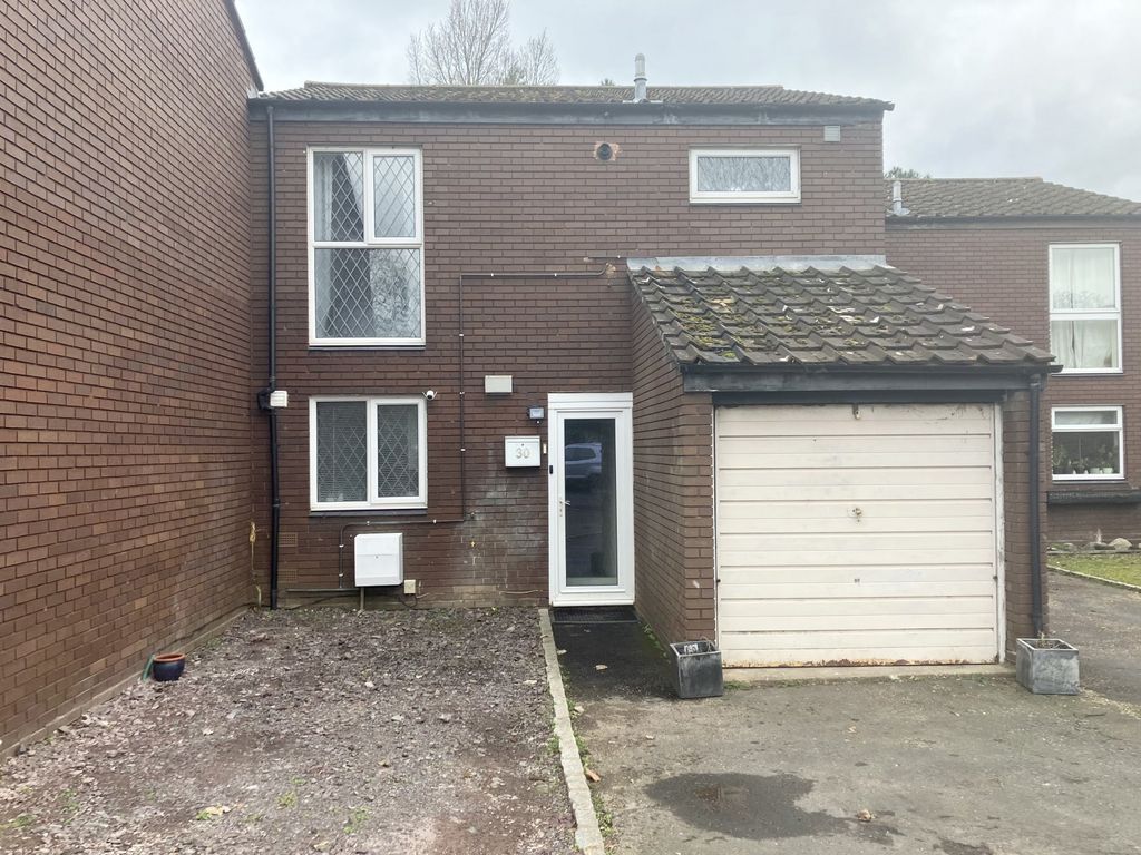 3 bed terraced house for sale in Dudmaston, Hollinswood, Telford, Shropshire TF3, £163,000