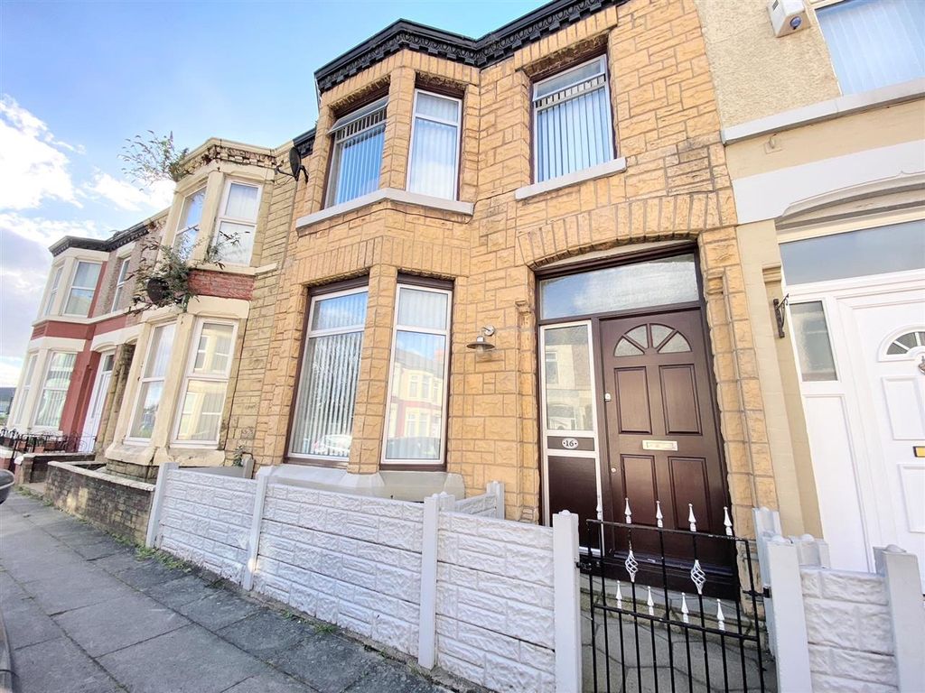 3 bed terraced house for sale in Aviemore Road, Old Swan, Liverpool L13, £125,000