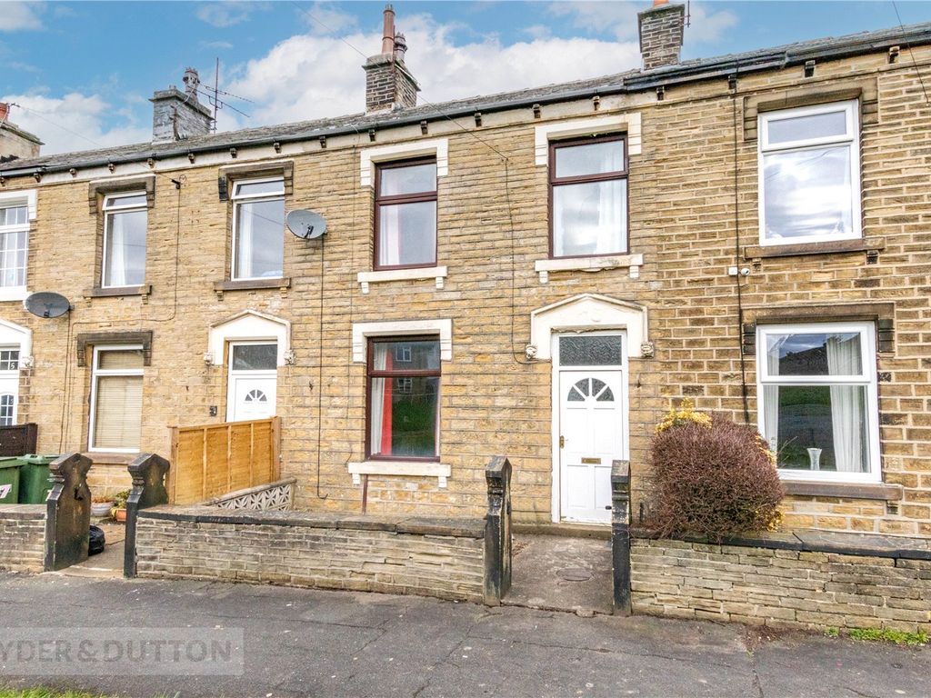 3 bed terraced house for sale in Falcon Street, Huddersfield, West Yorkshire HD4, £110,000