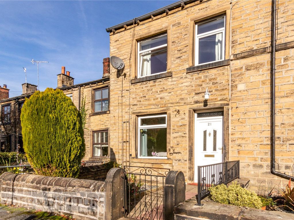 2 bed terraced house for sale in Royd Terrace, Armitage Bridge, Huddersfield, West Yorkshire HD4, £150,000