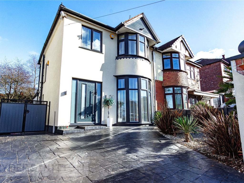 4 bed semi-detached house for sale in Heaton Park Road, Blackley, Manchester M9, £325,000