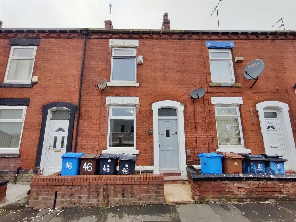 2 bed terraced house for sale in Copster Hill Road, Oldham, Greater Manchester OL8, £125,000