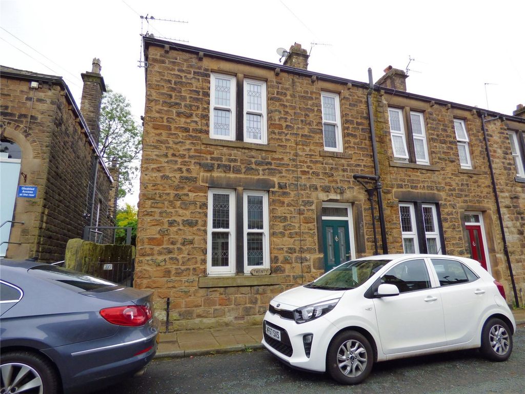 3 bed end terrace house for sale in Lee Street, Uppermill OL3, £229,950