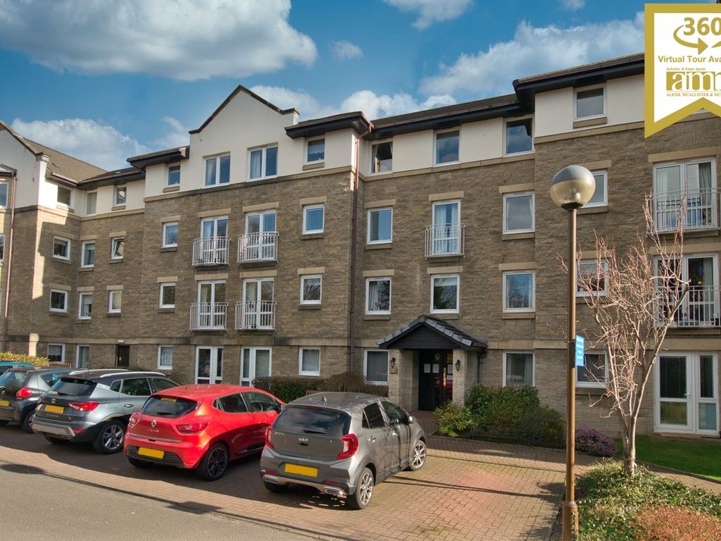 1 bed flat for sale in Kelburn Court, Glasgow Road, Paisley PA1, £79,995
