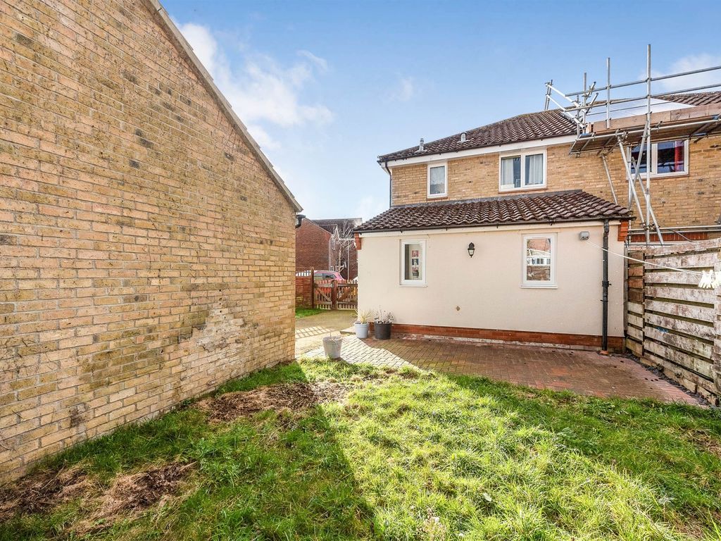 3 bed semi-detached house for sale in Brushmakers Way, Roydon, Diss IP22, £270,000