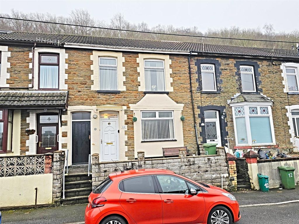 3 bed terraced house for sale in Dan-Y-Coedcae Road, Graig, Pontypridd CF37, £139,950