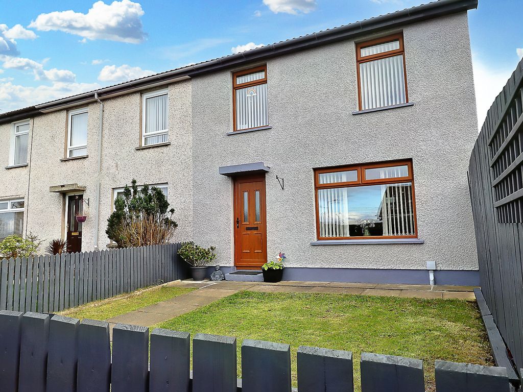 4 bed end terrace house for sale in 26 Ashvale Park, Carrowdore, Newtownards, County Down BT22, £134,950