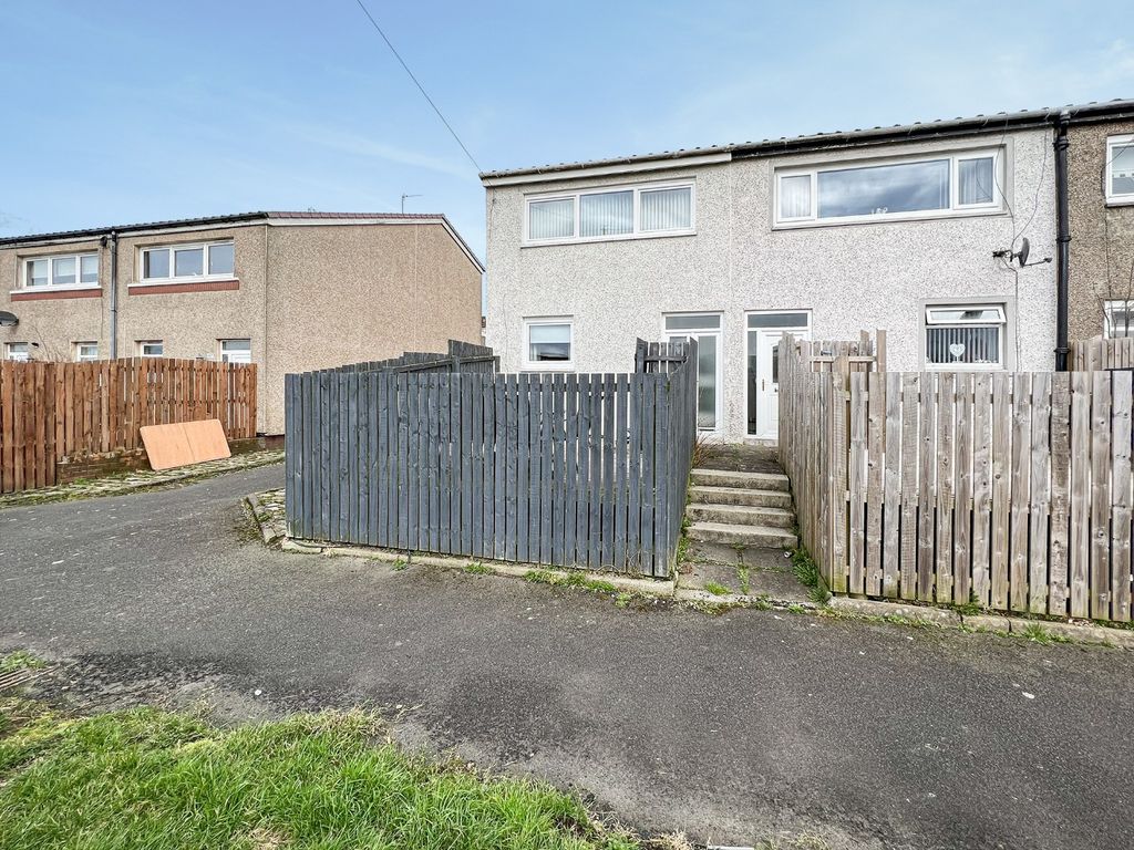 3 bed end terrace house for sale in Jerviston Road, Glasgow, City Of Glasgow G33, £130,000