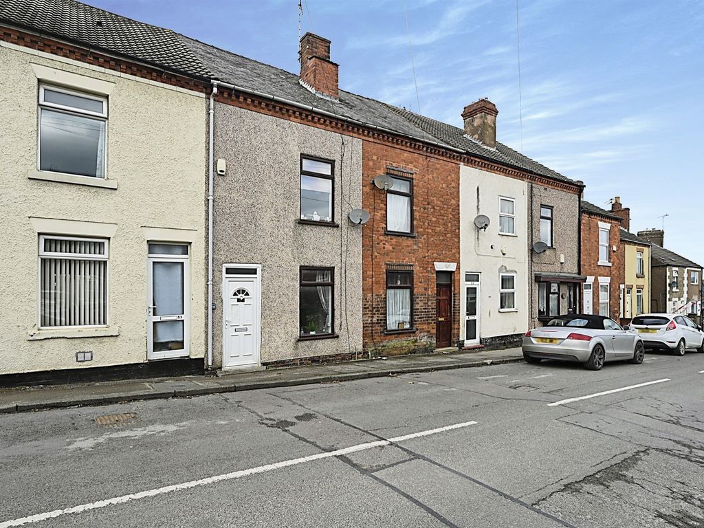 3 bed terraced house for sale in Meadow Lane, Alfreton DE55, £135,000