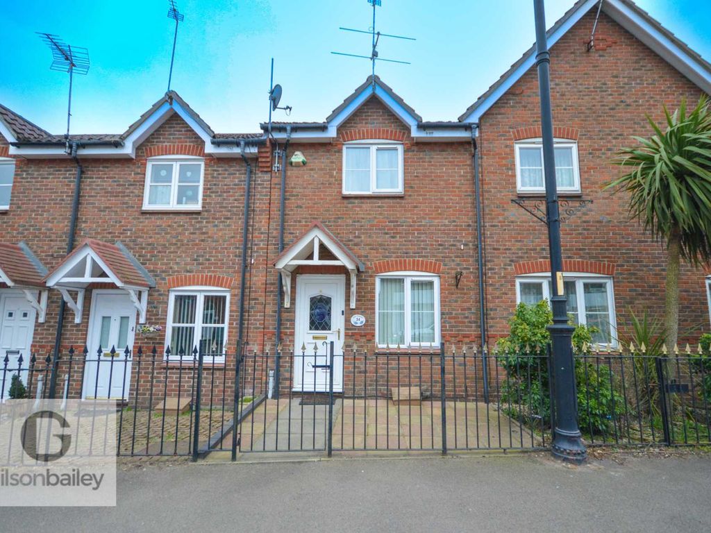 2 bed terraced house for sale in The Street, Acle NR13, £199,000