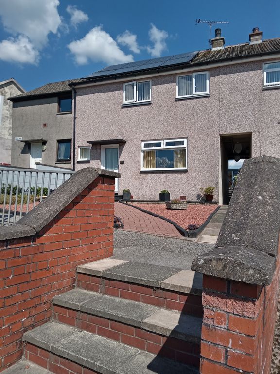2 bed terraced house for sale in Hall Road, Ecclefechan, Lockerbie DG11, £85,000
