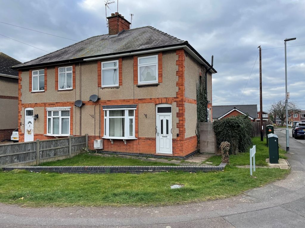 3 bed semi-detached house for sale in Hinckley Road, Stoney Stanton, Leicester LE9, £180,000