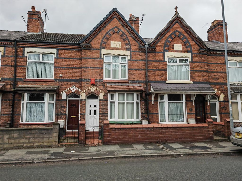 2 bed terraced house for sale in West Street, Crewe CW1, £99,995
