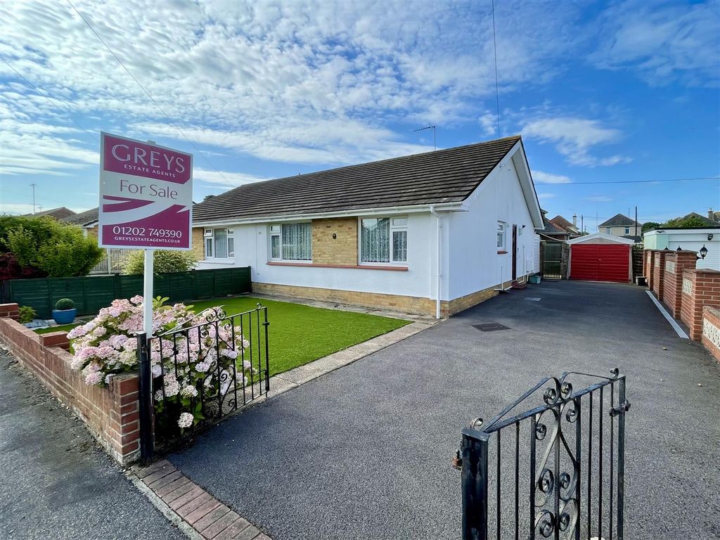 2 bed semi-detached bungalow for sale in Beacon Park Road, Upton, Poole BH16, £300,000