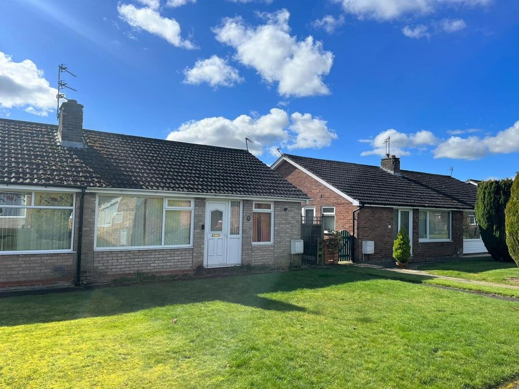 2 bed semi-detached bungalow for sale in Stones Close, York YO24, £200,000