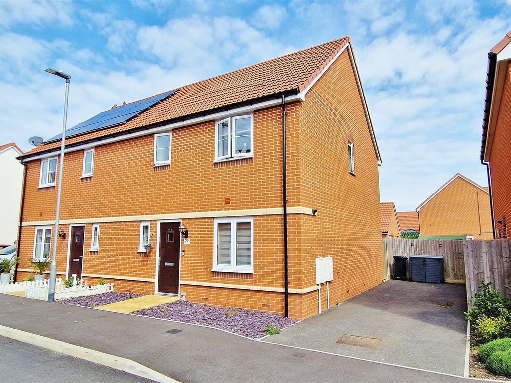 3 bed semi-detached house for sale in Barley Road, Kirby Cross, Frinton-On-Sea CO13, £310,000