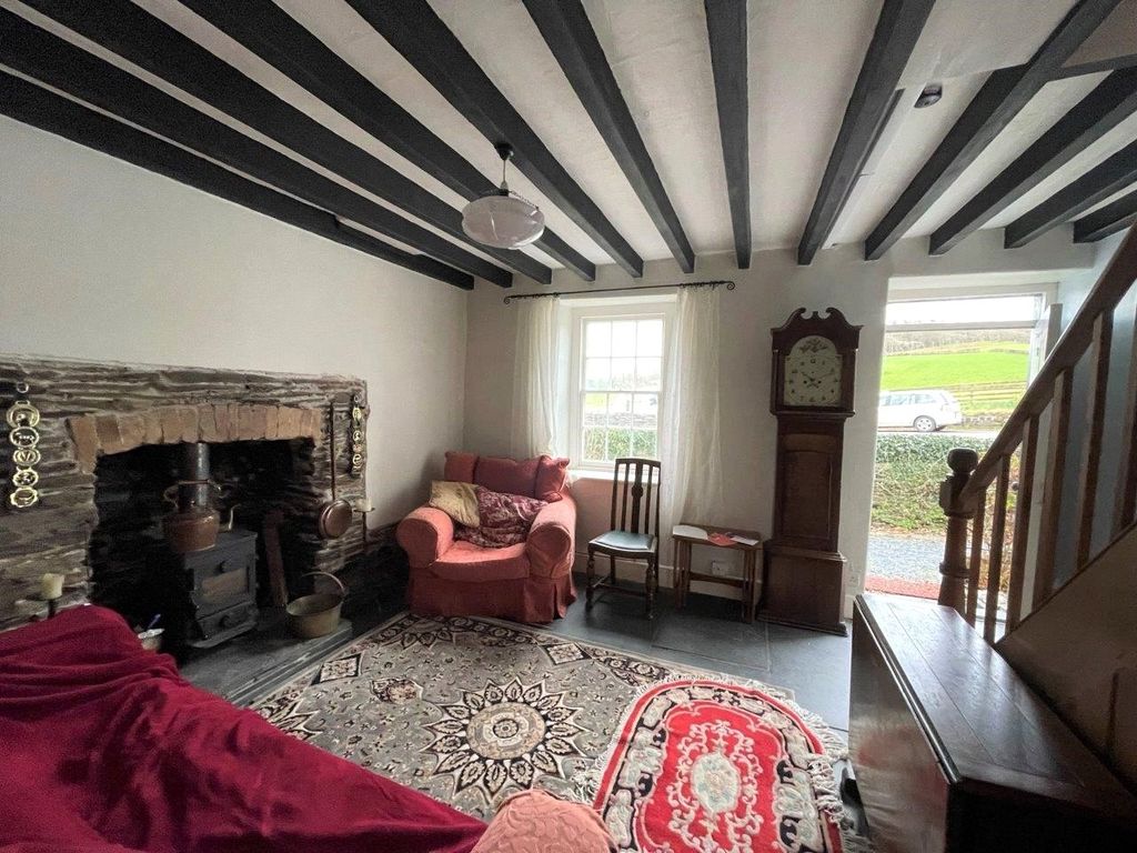 2 bed terraced house for sale in Cwrt, Pennal, Machynlleth, Gwynedd SY20, £125,000