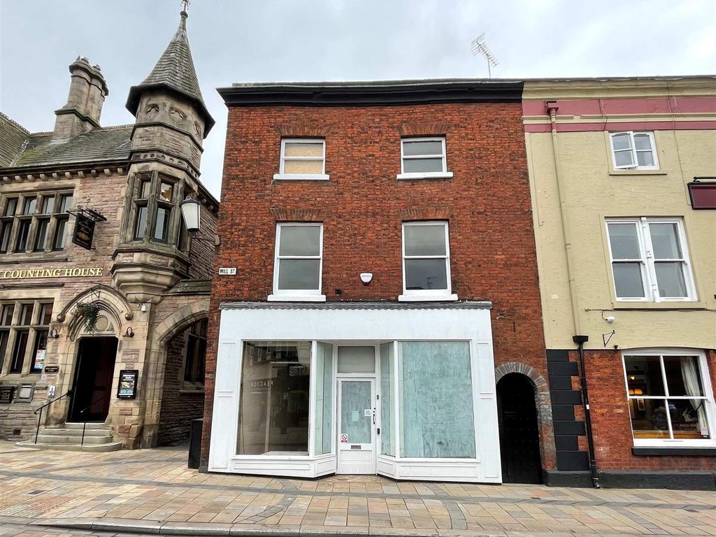 Retail premises for sale in 2 Mill Street, Congleton CW12, £235,000