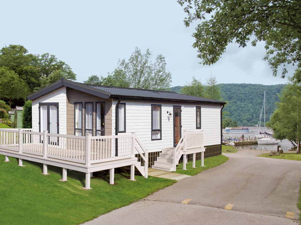 2 bed lodge for sale in Three Lochs Caravan Park, Kirkcowan DG8, £179,995