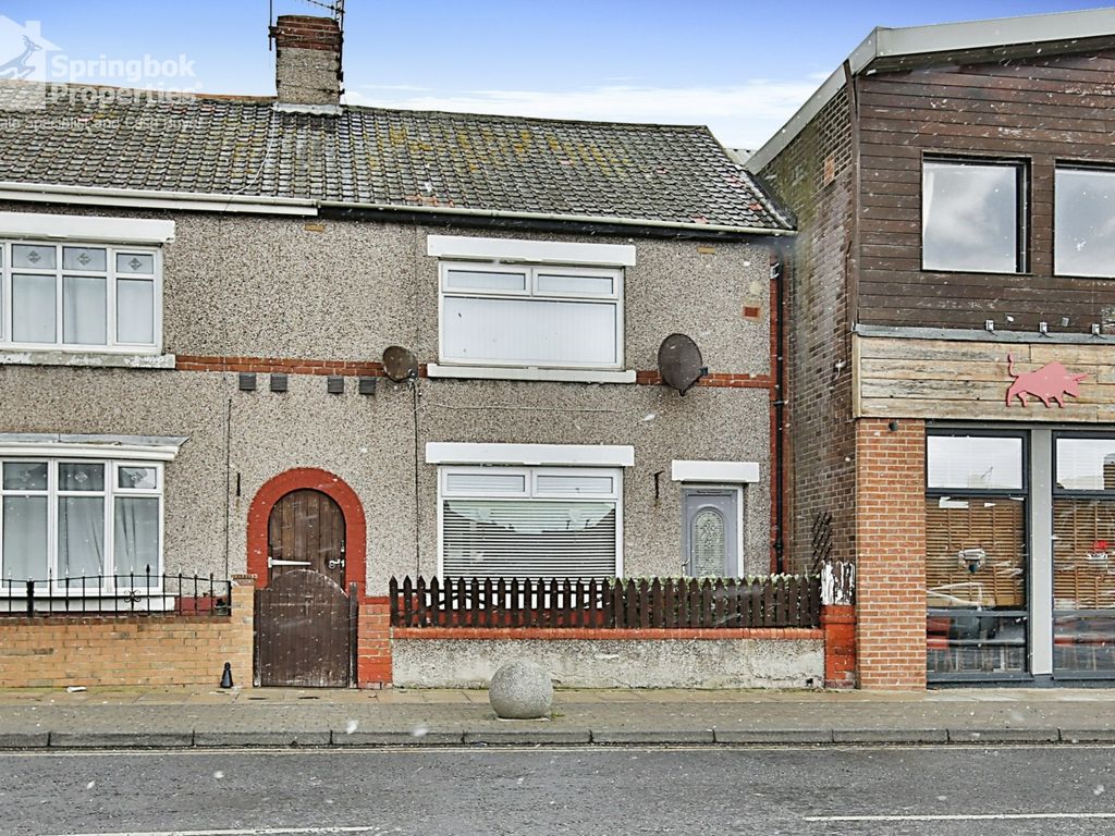 3 bed terraced house for sale in North Railway Street, Seaham, Durham SR7, £90,000